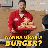 Super Bowl Burgers GIF by Carl's Jr.