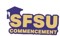 Graduation Grad Sticker by San Francisco State University