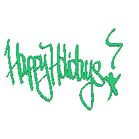 Christmas Celebrate Sticker by Robadernyc