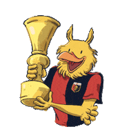 museodelgenoa football calcio genova genoa Sticker