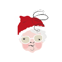 Merry Christmas Sticker by Piirre