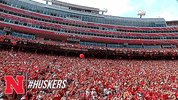 happy touchdown GIF by Huskers