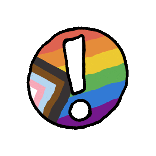 Rainbow Gay Sticker by WONGDOODY