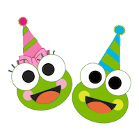 sweetfrogbirthday scoopandcookie Sticker by sweetFrog Premium Frozen Yogurt