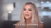 Awkward Khloe Kardashian GIF by HULU