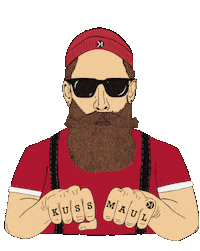 kussmaulgmbh check hipster fistbump faust Sticker