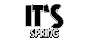 Its Spring Sticker by OpticalArtInc.