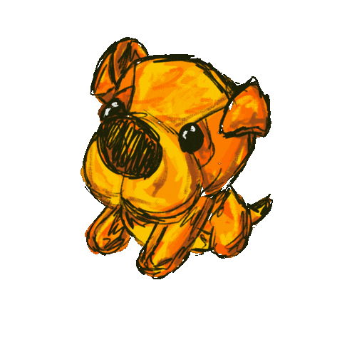 haanaid giphyupload dog power phone Sticker