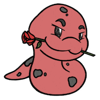 romance love Sticker by Aminal Stickers