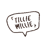 Tillie Millie Sticker by VirCast medic