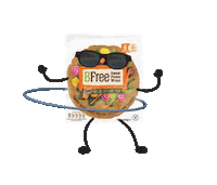 BFree_Foods vegan healthy bread vegetarian Sticker