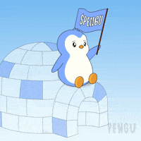 Crypto Sitting GIF by Pudgy Penguins