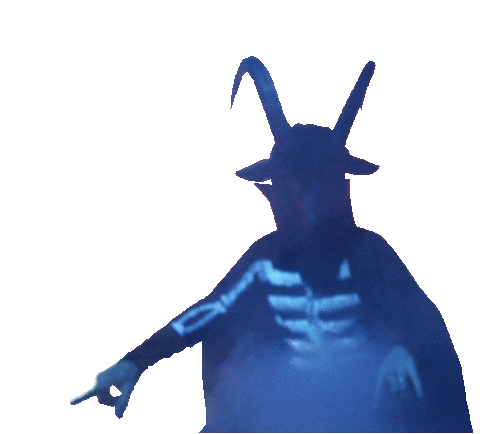 The Devil Halloween Sticker by CALABRESE