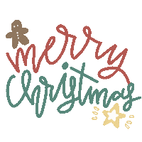Merry Christmas Sticker