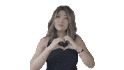 Heart Girl Sticker by Ash Branding Co