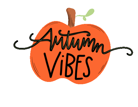 Fall Autumn Sticker by OneSquigglyLine