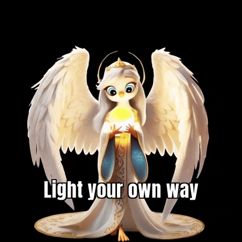 Wisdom Glow GIF by thedoveinity