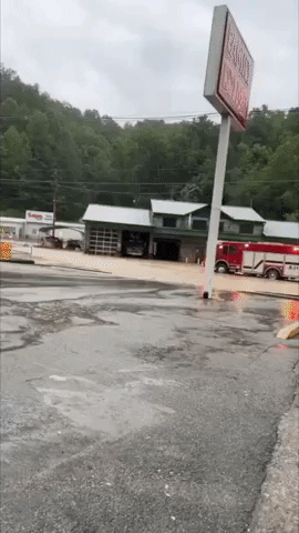 Severe Flooding Slams Jenkins, Kentucky