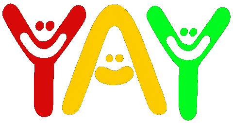 Happy Thanks Sticker by Jethro Haynes