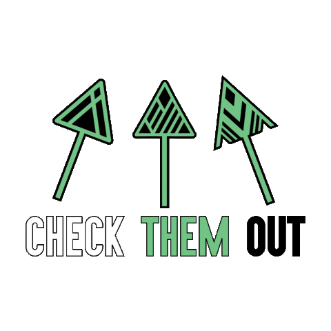 Arrows Check Them Out Sticker by Findlay Hats