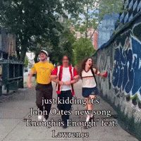 Enough Is Enough Lawrence GIF by John Oates