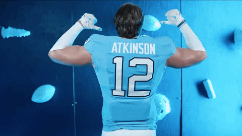 North Carolina Football GIF by UNC Tar Heels