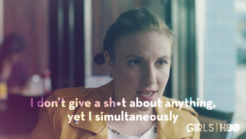 millennial hannah horvath GIF by Girls on HBO