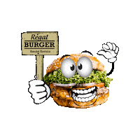 Food Eating Sticker by Regalburger