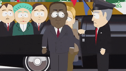 hillary clinton walking GIF by South Park 