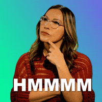 Thinking Yes GIF by GIPHY IRL