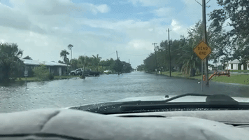 Storm Surge Causes Severe Flooding in Port Charlotte, Florida, as Idalia Makes Landfall