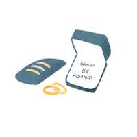 OBDD alliance mariage obdd jaiditoui Sticker