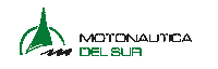 MOTONAUTICADELSUR logo boat sailing boats Sticker