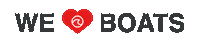 PremiumSelectedBoats love heart wave corazon Sticker