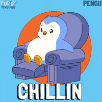 Calm Down Couch Potato GIF by Pudgy Penguins