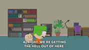 leaving kyle broflovski GIF by South Park 