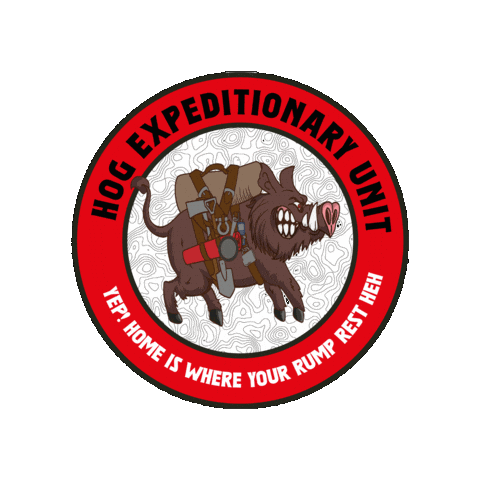 Wild Hog Sticker by Wild Hog Overland