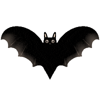 Halloween Bat Sticker