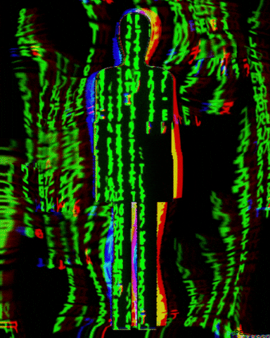 Good Morning Glitch GIF by PEEKASSO