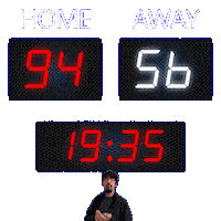 56 Away Sticker