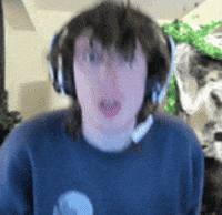 Bounce Stare GIF