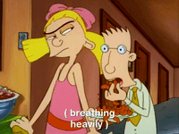 hey arnold nicksplat GIF