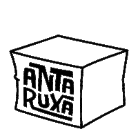 antaruxaAnimation cat logo box 2d animation Sticker