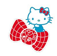 Travel Flying Sticker by Hello Kitty