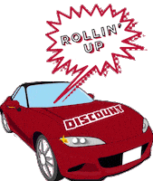 Car Rolling Sticker by Discount Tire