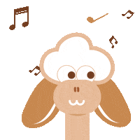 Sheep Тепло Sticker