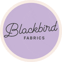 BlackbirdFabrics blackbird fabrics blackbird logo Sticker