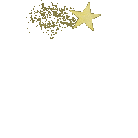 Shooting Star Wow Sticker by Kelley Bren Burke