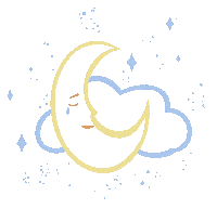 Sleepy Good Night Sticker