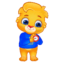 Lets Go Waiting Sticker by Lucas and Friends by RV AppStudios